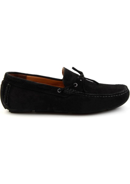 Siyah Leather Erkek Loafer Ayakkabı E01547070102