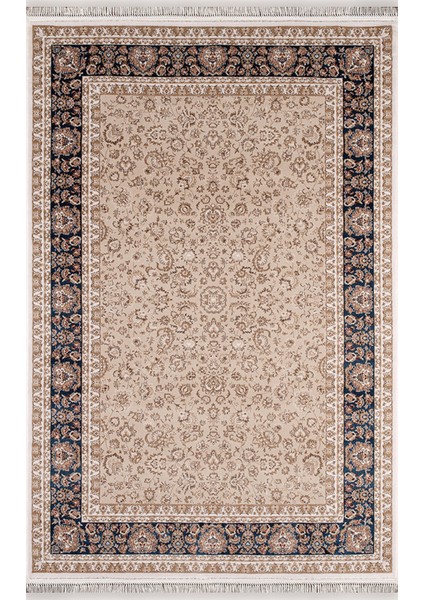 Jasmin IJ02A Yumuşak Dokulu Etnik ve Geleneksel Motifli 120 Tarak Ipek Halı