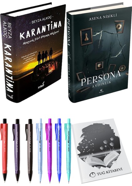Persona 2 / Aydınlık (Ciltli) ve Karantina 1 (Ciltli) (2'li Set)