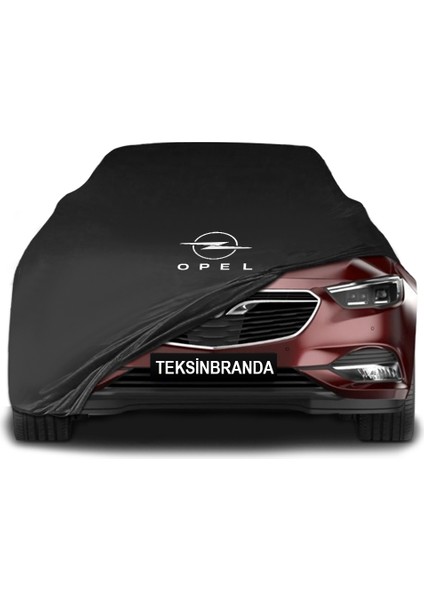 Opel Insignia Sports Tourer (2020 - ) Siyah Kumaş Araba Branda Logolu Kumaş Araba Brandası Penye Oto Branda