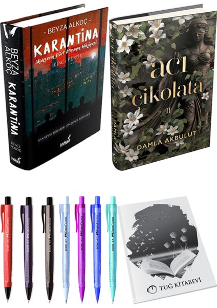 Acı Çikolata 2 (Ciltli) ve Karantina 2 (Ciltli) (2'li Set)