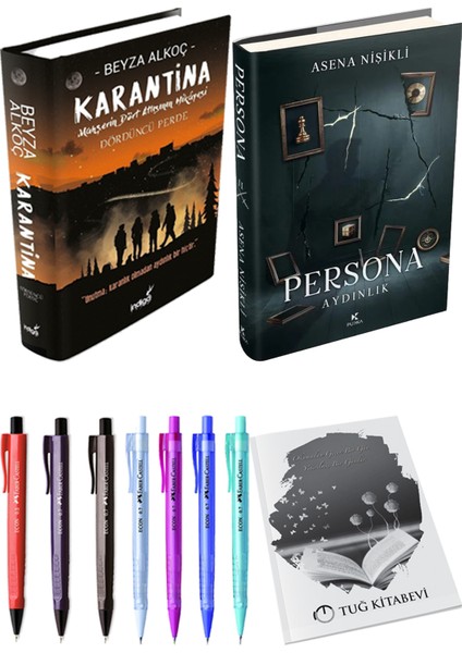 Persona 2 / Aydınlık (Ciltli) ve Karantina 4 (Ciltli) (2'li Set)