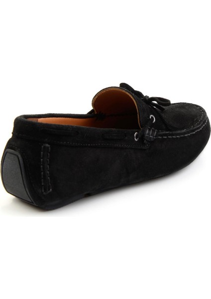 Siyah Leather Erkek Loafer Ayakkabı E01547070102 modelleri
