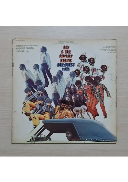 Sly & The Family Stone - Greatest Hits - 1970 - Dönem Baskı Plak - Longplay - Lp