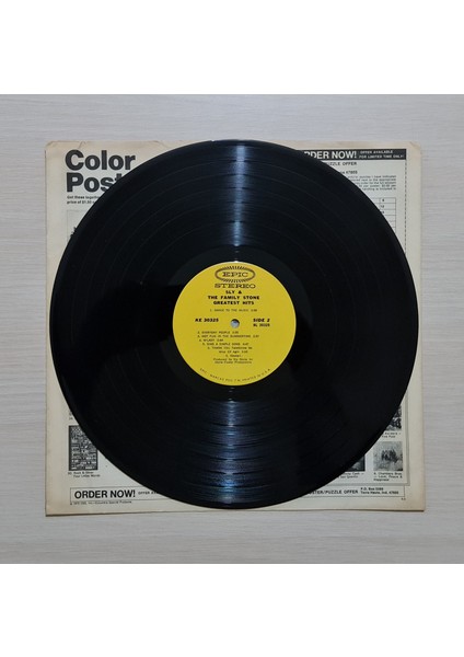 Sly & The Family Stone - Greatest Hits - 1970 - Dönem Baskı Plak - Longplay - Lp modelleri