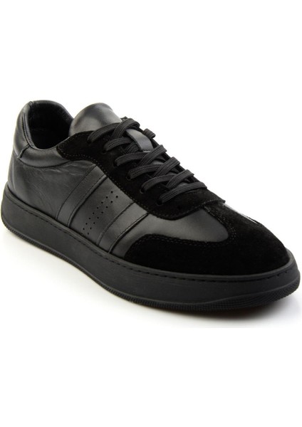 Siyah Siyah Leather Erkek Sneaker E01759101802 fiyatları