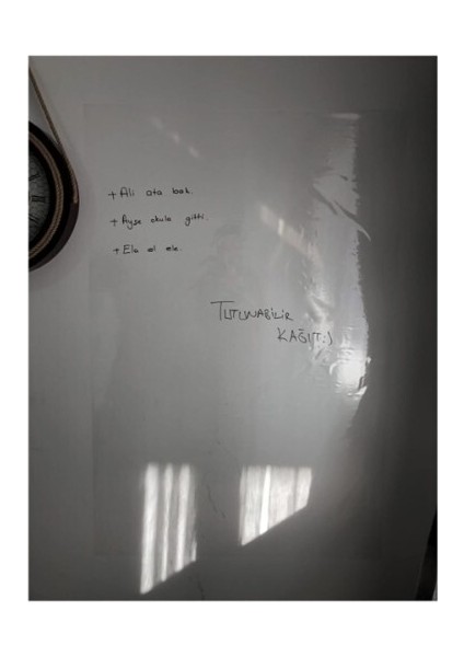 Kendinden Yapışkanlı Şeffaf Tahta Filmi - 2 Metre x 45 cm