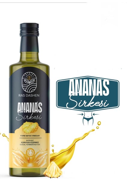 Ananas Sirkesi Doğal Fermantasyon Pineapple Vinegar 250 ml
