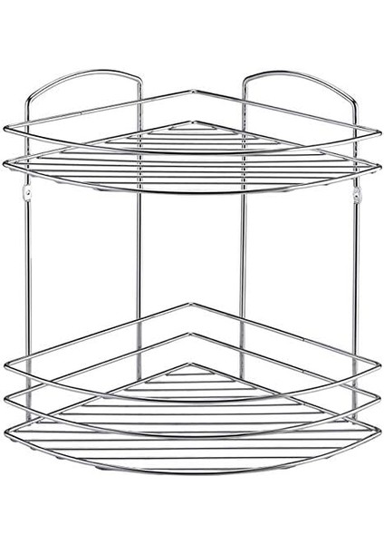 BK032 2 Katlı Duş Rafı ve Sabunluk, Krom fiyatları