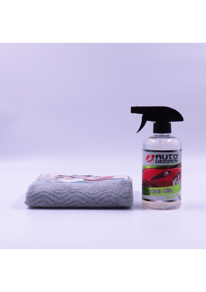 2'li Avantaj Paket, Hızlı Cila 500 ml, Mikrofiber Magic Oto Yıkama Bezi, 50x70 cm