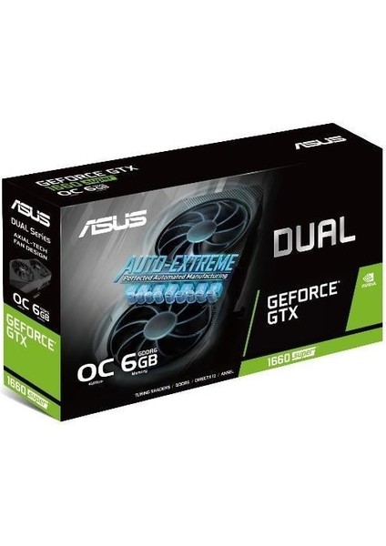 DUAL-GTX1660S-O6G-EVO 6gb Gddr6 HDMI DVI Dp 192BIT fiyatları