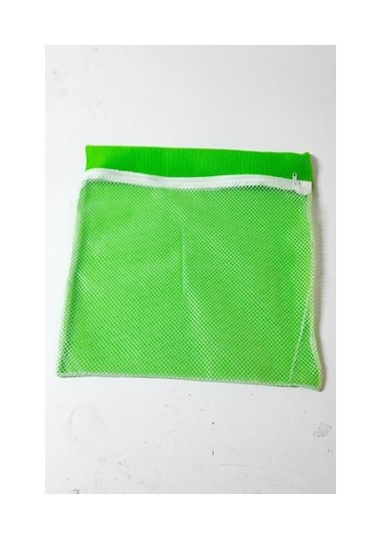 Yeşil - Fermuarlı - Hassas Çamaşır Terlik Ayakkabı Yıkama Filesi Büyük Boy indirimleri