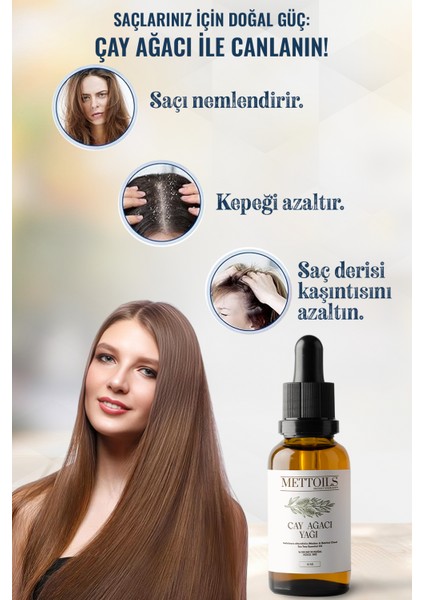 Çay Ağacı Yağı - Saf Ve Doğal Tea Tree Oil 10ml modelleri