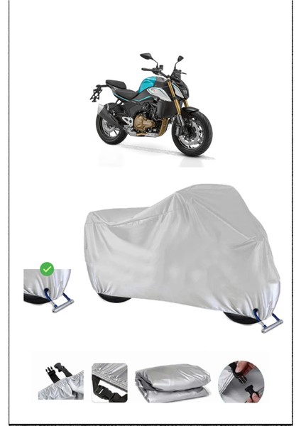 Rks Srk550 Için Kilit Uyumlu Motosiklet Branda, Güvenli, Su Geçirmez Dayanıklı Kumaş