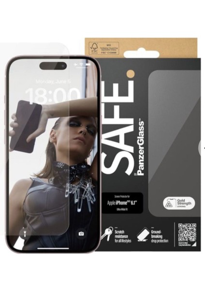 Safe. By Apple iPhone 15 Pro Ekran Koruyucu