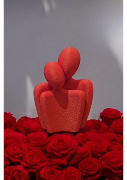 3dluxe Çiftlere Özel Dekoratif Biblo/sevgiliye Özel