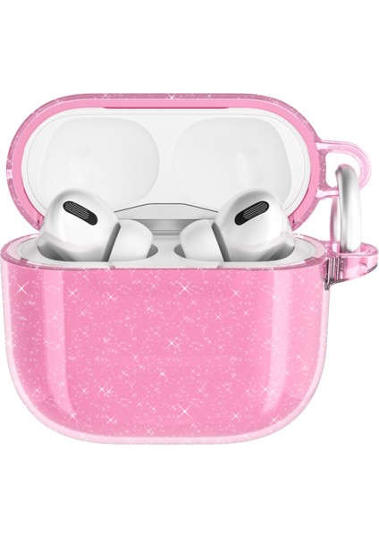 Apple Airpods 4 Allstar Airbag 32 Parlayan Simli Saydam Renkli Kılıf