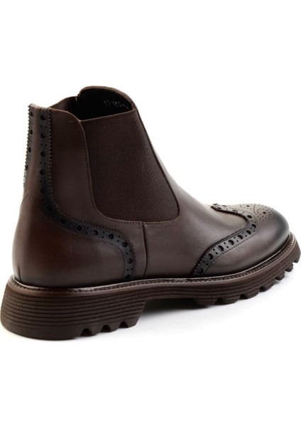 Kahve Leather Erkek Bot & Bootie E02757713241
