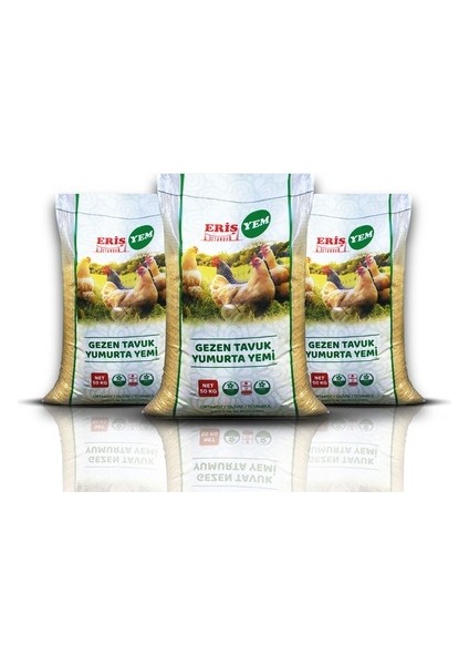 Eriş Gezen Tavuk Yumurta Yemi Toz 5 kg : Gezen Tavuklar Için Özel Beslenme Çözümü