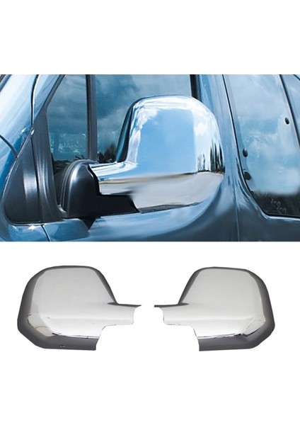 Citroen Berlingo 2008-2012 arası ABS Krom Ayna Kapağı 2 Parça