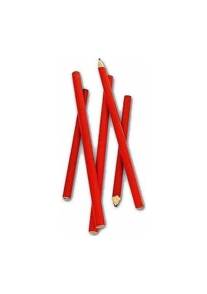 Marangoz Kalemi 12 Li - Kırmızı modelleri