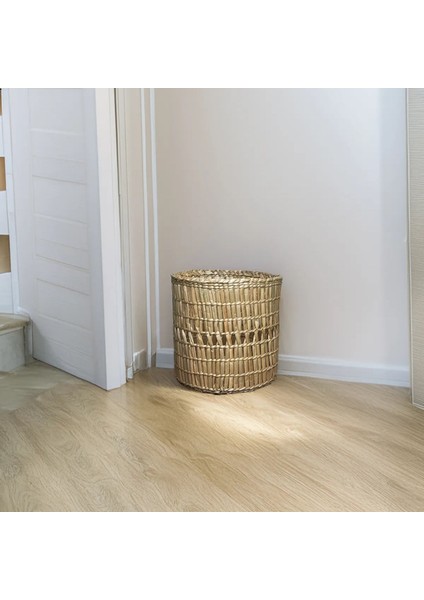Özel Üretim Çok Amaçlı Saksılık Doğal El Yapımı Hasır Saksı 19 cm fırsatları