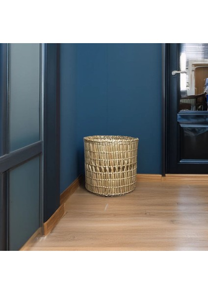 Özel Üretim Çok Amaçlı Saksılık Doğal El Yapımı Hasır Saksı 19 cm indirimleri