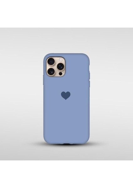 iPhone 15 Pro Max Uyumlu Kalp Baskılı Silikon Lansman Kılıf
