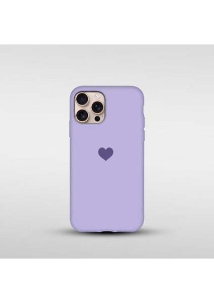 iPhone 16 Pro Max Uyumlu Kalp Baskılı Silikon Lansman Kılıf