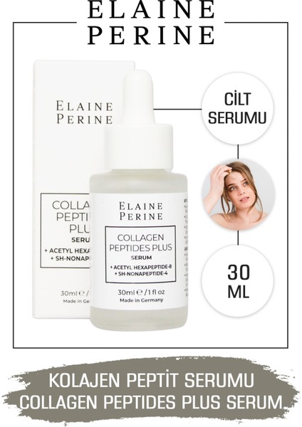 Kolajen Elastikiyet Artırıcı Serum Anti-Aging Peptit Serum 30ml