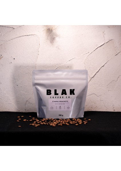 Ethiopia Yirgacheffe Çekirdek Kahve - 250 Gr.