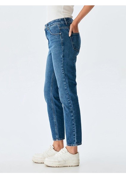 Ltb Lavına x Satrıa Yüksek Bel Mom Jean Pantolon 10095123315401 fırsatları