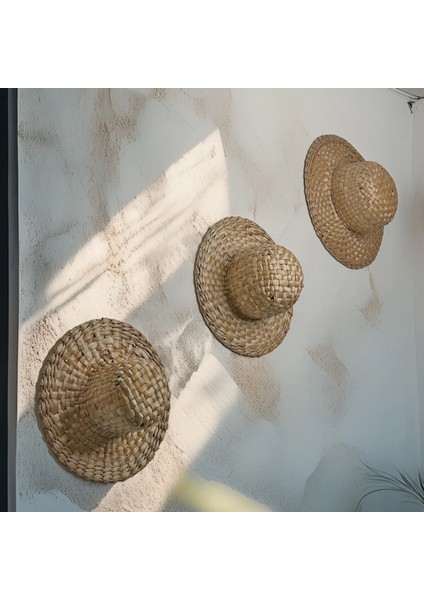 Özel Üretim Doğal El Yapımı Hasır Duvar Süsü 28 cm fırsatları