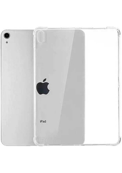 iPad 11.nesil 2025 Kılıf Zore Tablet Nitro Anti Shock Silikon Kapak - Renksiz