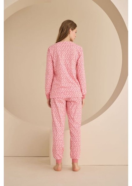 Nbb Pembe Love Smile Pijama Takımı modelleri