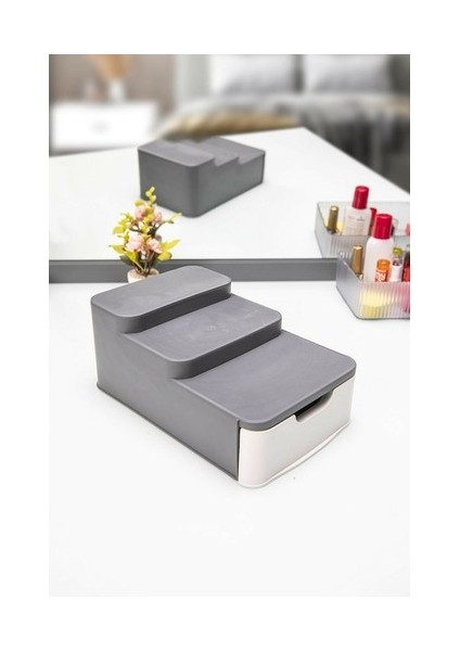 Compact Çekmeceli Ve Standlı Düzenleyici- Makyaj Organizeri