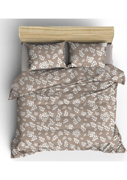 Çarşafı Lastikli Pamuklu Nevresim Takımı 140 x 200 Yataklar Için