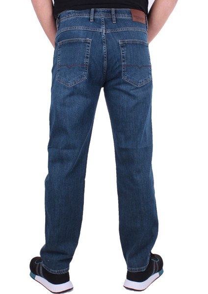 Vegas 132-310 Mavi Yüksek Bel Rahat Paça Erkek Jeans Pantolon fırsatları