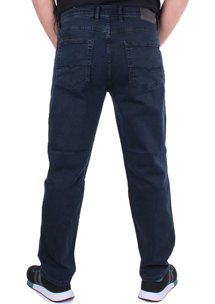 Vegas 132-311 Lacivert Yüksek Bel Rahat Paça Erkek Jeans Pantolon fırsatları