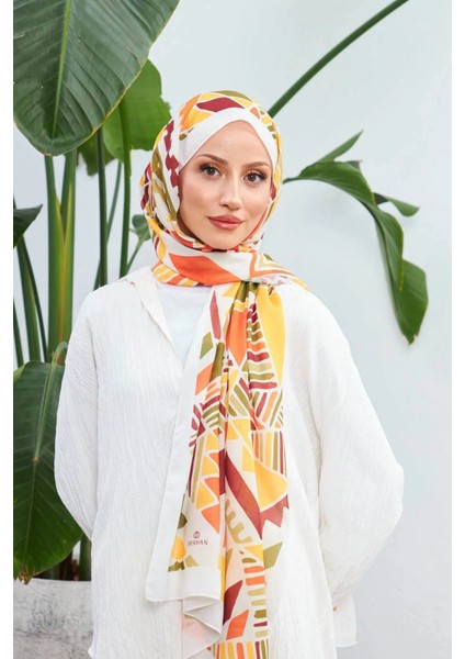 Etnika Desen Ince Pamuk Şal
