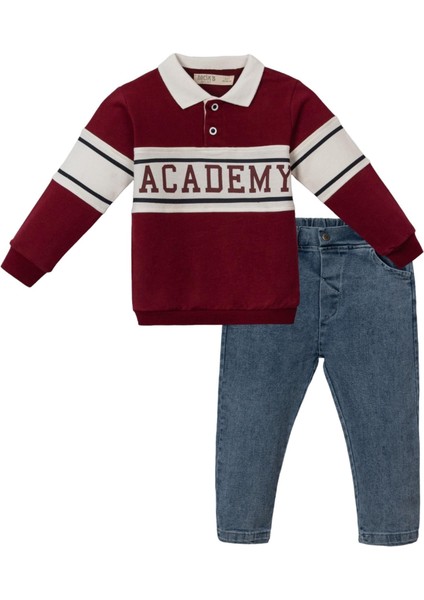 Erkek Çocuk Polo Yaka 2'li Takım
