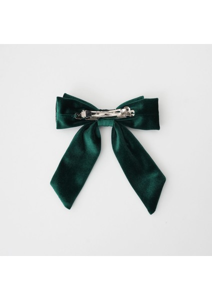 Yeşil Kadife Fiyonklu Kurdele Toka fiyatları