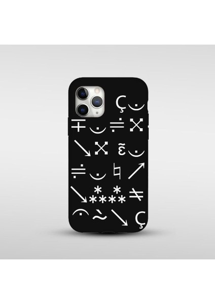 iPhone 13 Pro Max Uyumlu Kalp Baskılı Silikon Lansman Kılıf