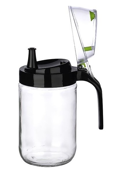 Cam Yağdanlık - Kulplu Sirkelik Sosluk 660 ml (368368)