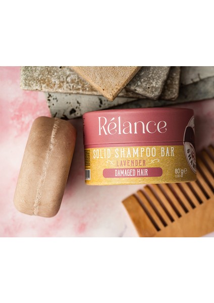 Doğal Katı Şampuan Yıpranmış Saçlar İçin Canlandırıcı Etki 80 gr modelleri