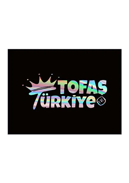 Aksesuar Tofaş Yeni Süper Hologram Oto Sticker