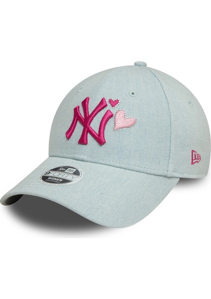 New York Yankees Kadın Mavi Kot 60595356 Şapka
