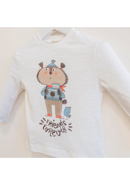 Erkek Çocuk Ceket, Tişört ve Pantolon Takımı – 3'lü Set, Şık ve Konforlu