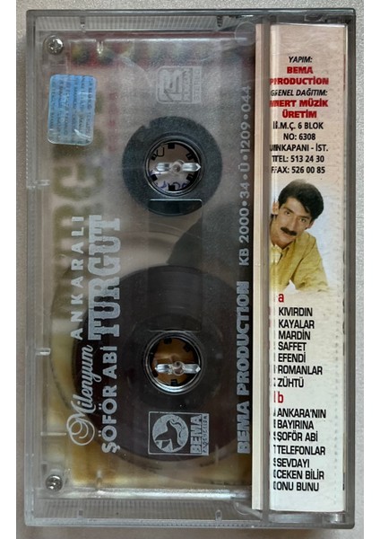 Ankaralı Turgut Şöför Abi Kaset (Orjinal Dönem Baskı Kaset) fiyatları
