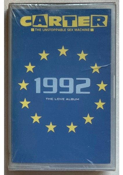Carter 1992 The Love Album Kaset (Jelatininde Sıfır Orjinal Dönem Baskı Kaset)